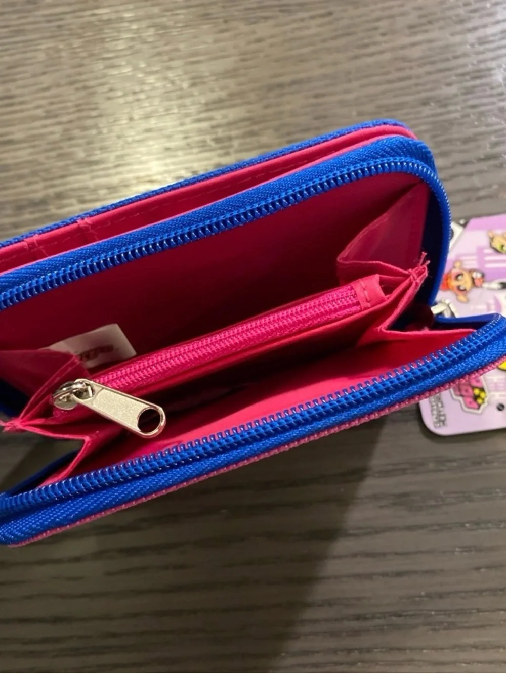Y2K Nostalgic Embroidered Powerpuff Girls Wallet